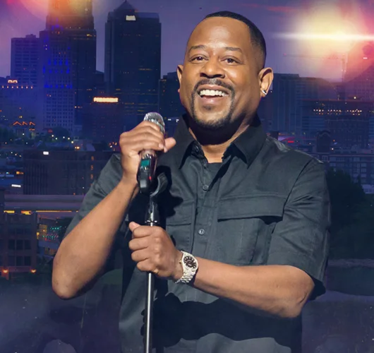 Martin Lawrence performing live on stage